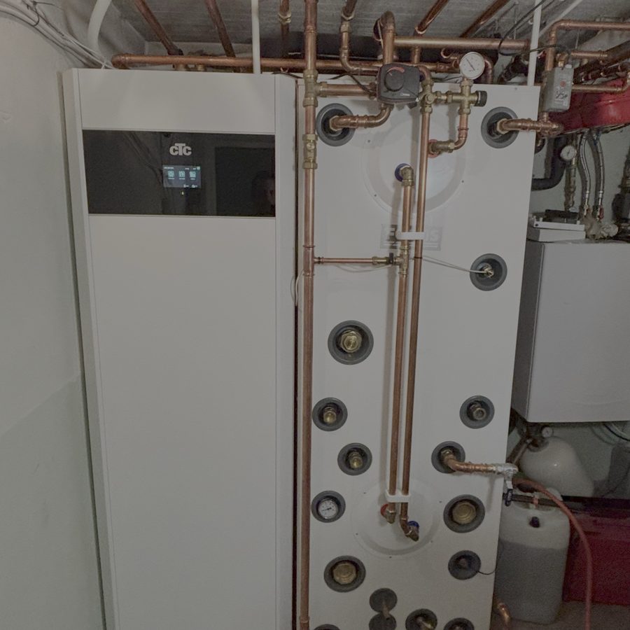 Värmepumpsinstallation